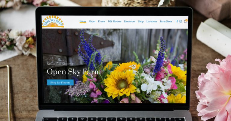Open Sky Flower Farm Pellston MI