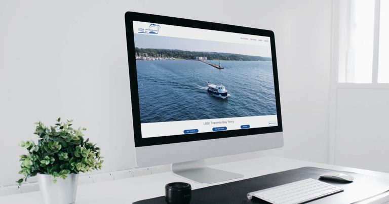 Website Little Traverse Ferry Company Petoskey Michigan