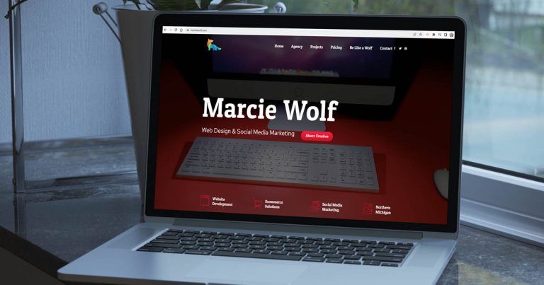 marcie-wolf-website Marcie Wolf Web Designer Website