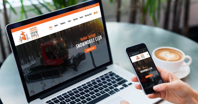 harbor-springs-snowmobile-club Harbor Springs Snowmobile Club Website Design by Abuzz Creative