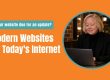 Modern Websites for Todays Internet