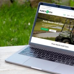 Pure North Golf Cars Website