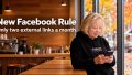 New Facebook Link Rule